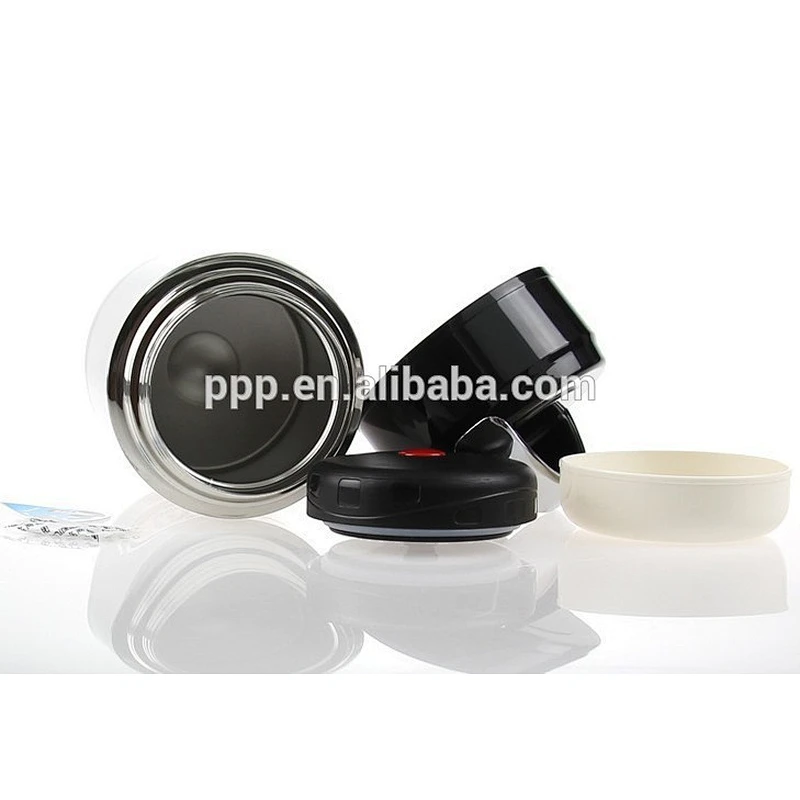 double wall stainless steel insulated lunch box with handle