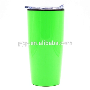 Hot Sell Double Wall AS Material Glossy Juice Mug 20oz Waterleak proof BPA Free Color Healthy Coffee Tumbler Color Can Choose
