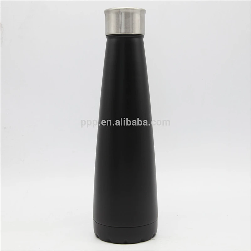 New arrival high quality double wall 18/8 stainless steel insulated taper cola sports water bottle/logo customized/color optiona