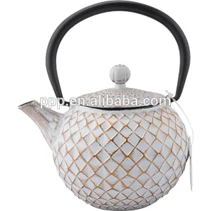 17oz 0.5Ldiamond shaped Cast Iron Tea Kettles