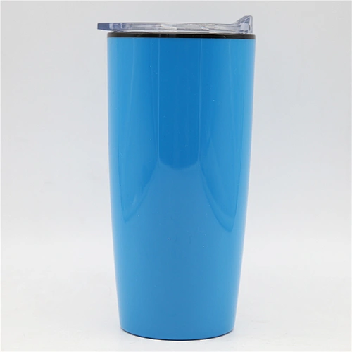 wholesale double wall Monogrammed 20oz AS palstic cheap price tumbler with slide lid color OEM water cup