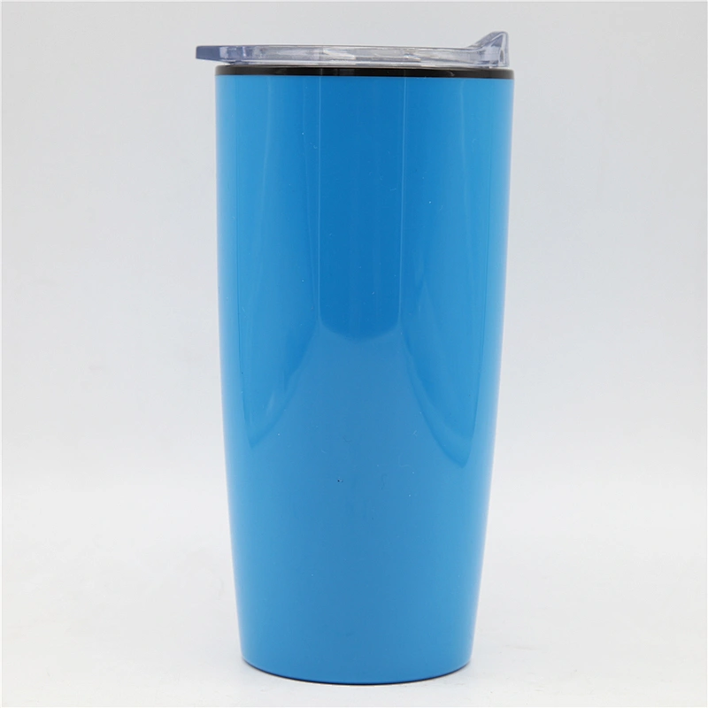 wholesale double wall Monogrammed 20oz AS palstic cheap price tumbler with slide lid color OEM water cup