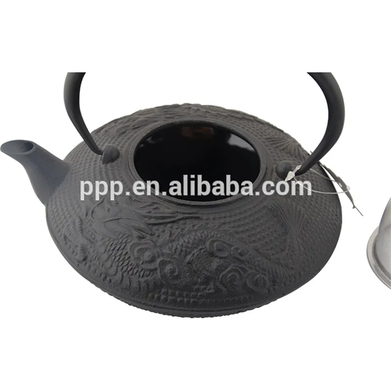 1.1LDragon shaped Cast Iron Tea Kettles