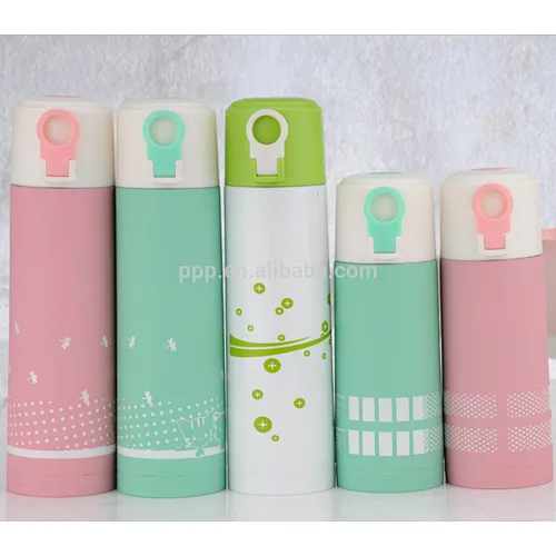 Fashionable double wall stainless steel vacuum insulated water tumbler with shackle/gifts for lovers/office-lady water bottle