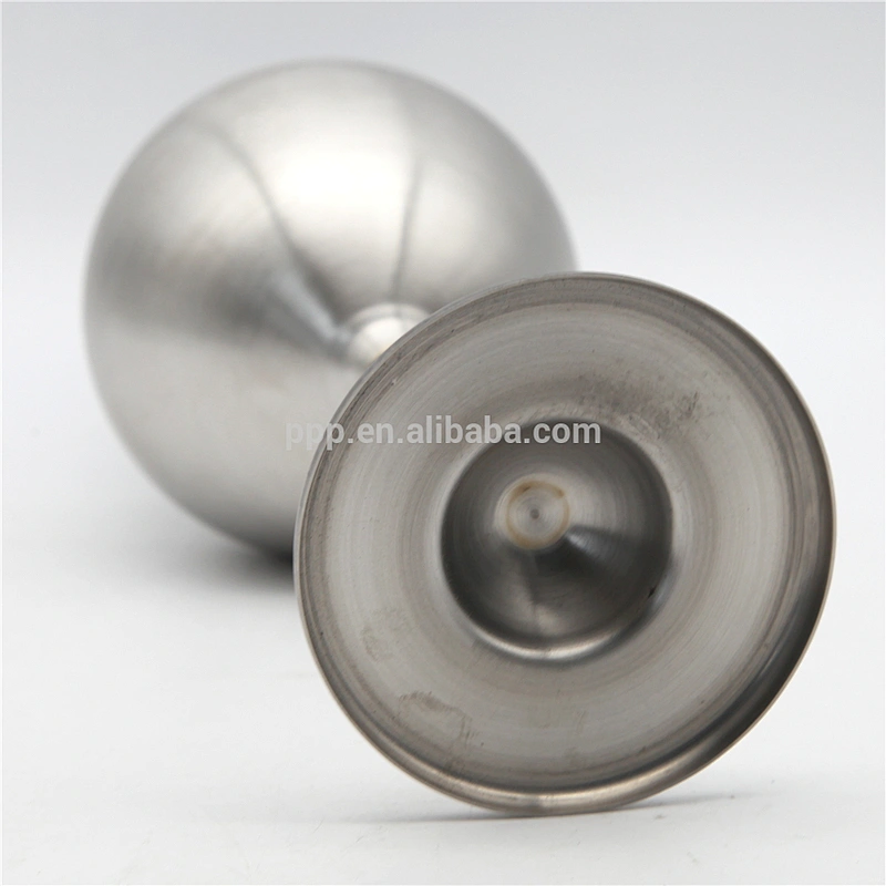 single wall stainless steel logo customized red wine glass with stem/large capacity/color optional