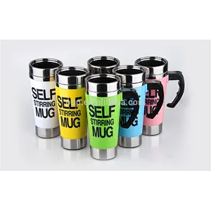 500ml hot sale factory direct wholesale inner stainless steel outer plastic mixing cup with handle/dawdler cup