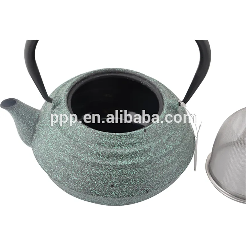 26oz 0.7L tetsubin circle shaped Cast Iron Tea Kettles