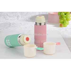Fashionable double wall stainless steel vacuum insulated water tumbler with shackle/gifts for lovers/office-lady water bottle
