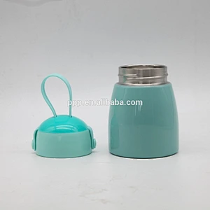 Mini and cute 260ml double wall stainless steel vacuum water bottle with handle