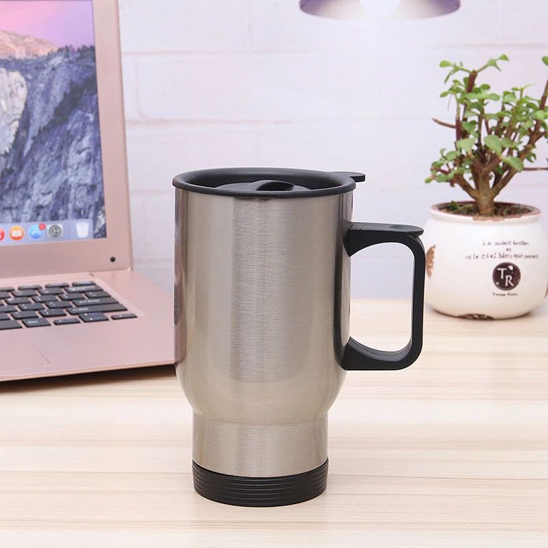 450ml Blank stainless steel sublimation coating tumbler DIY gift heat transfer printing mug with handle