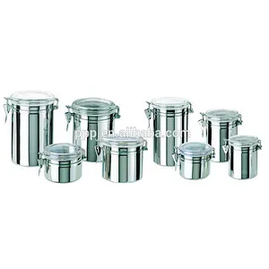 2014 newest air tight OEM welcome LFGB FDA stainless steel Storage jar food jar