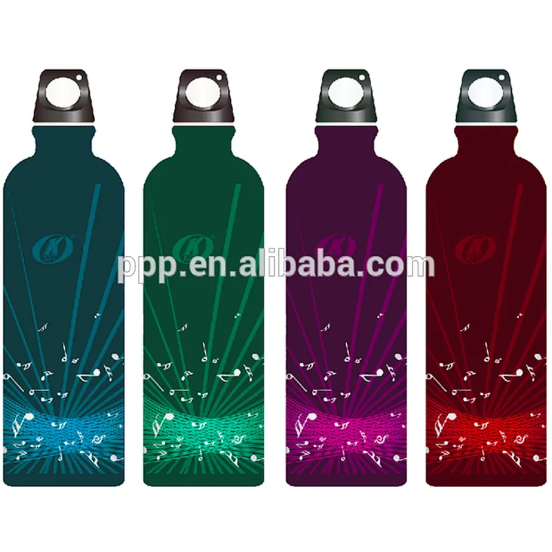 new fashional stainless steel double wall vacuum insulated wood grain water transfer water bottle sports bottle