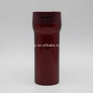 double wall stainless steel thermos insulated portable auto mug