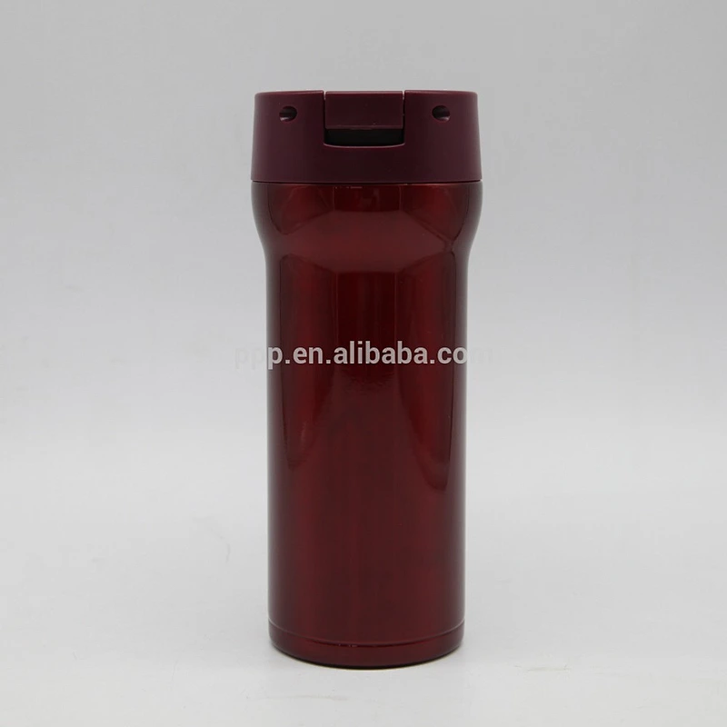 double wall stainless steel thermos insulated portable auto mug