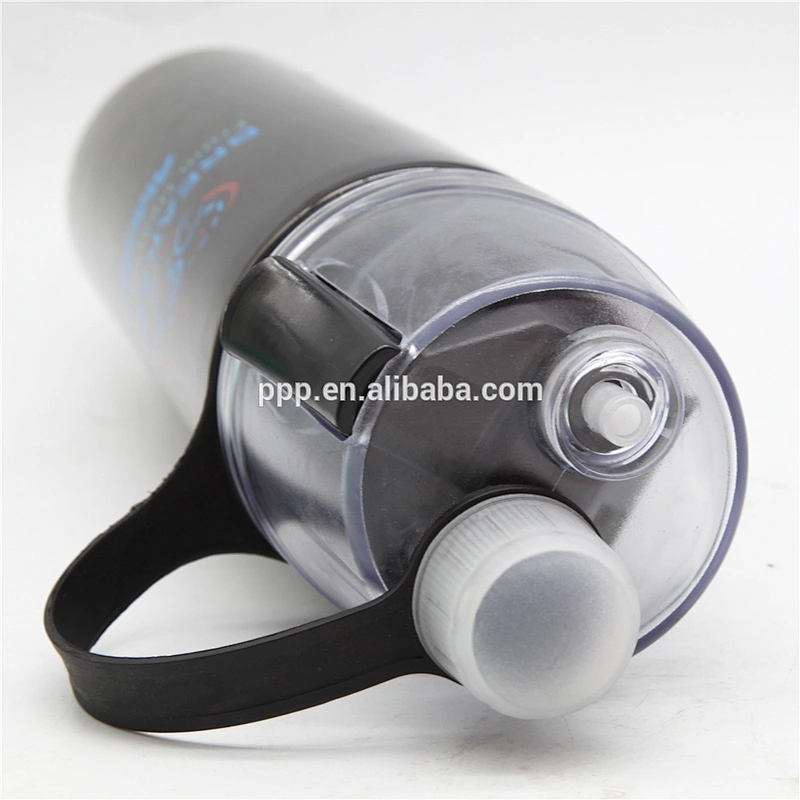 Cycling sport Portable Frosted mist Spray Water Bottle Plastic Drinking water bottle