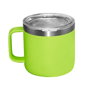 YT Same Style 10oz/14oz double wall stainless steel insulated vacuum coffee mug with handle