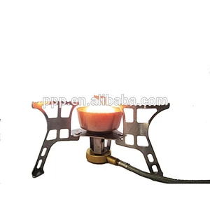 Ourdoor Stainless Steel Gas Stove 100% Wind-proof LP Gas Camping Stove