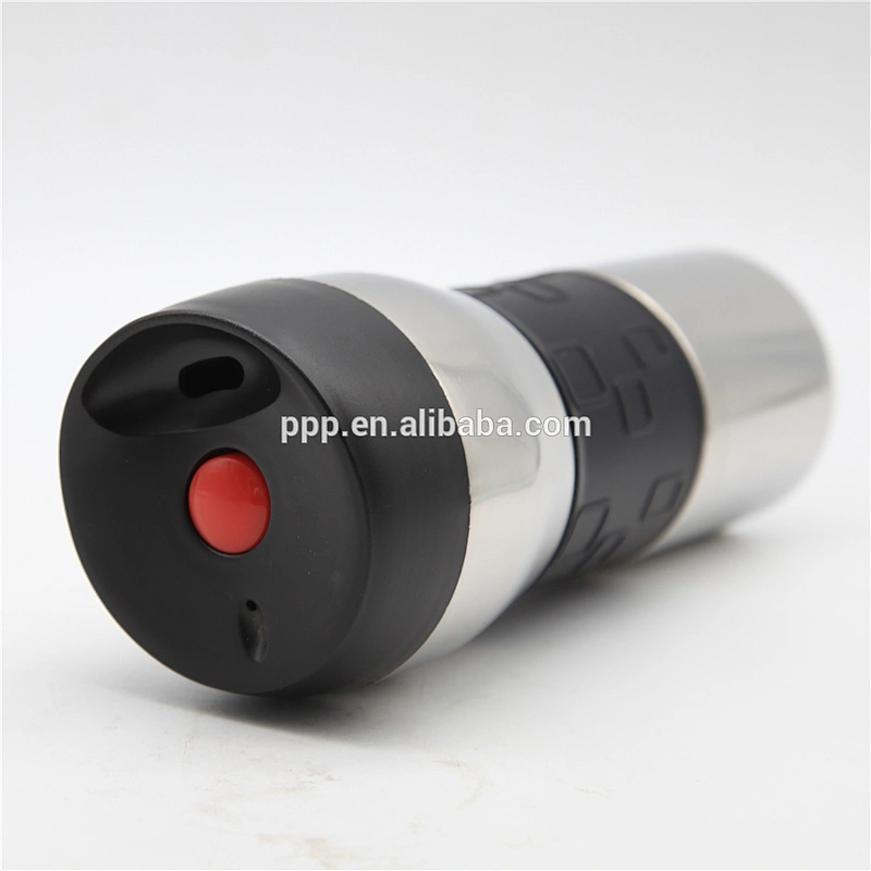 Double wall stainless steel new design high quality customized vacuum water tumbler with silicone cover
