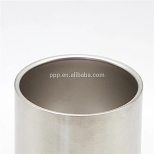 double wall high quality stainless steel logo customized insulated drop style water tumbler without handle/egg shape/shot bottle
