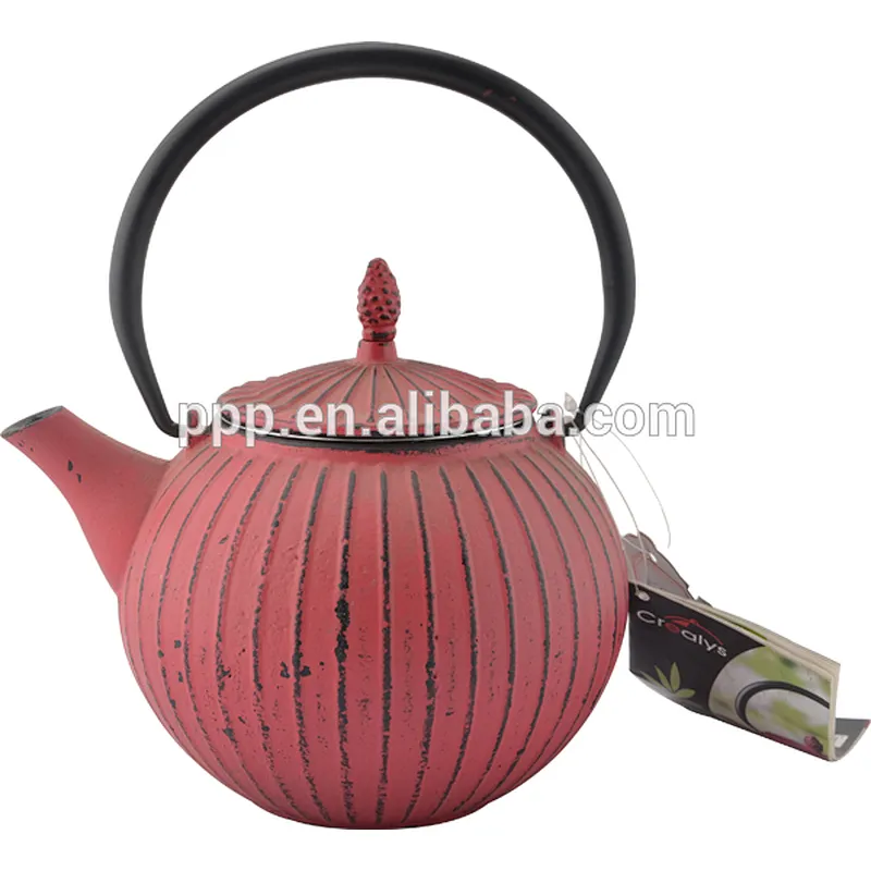 0.8L Lanternshaped Cast Iron Tea Kettles