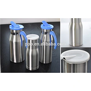 Top selling single wall stainless steel metal teapot water bottle moka coffee pot