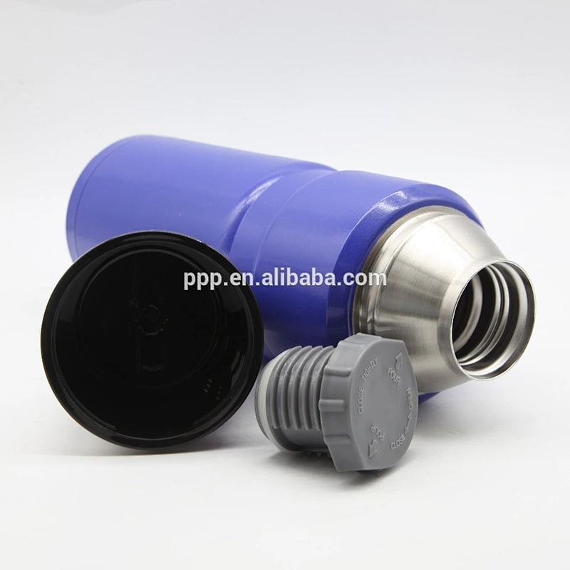 Double wall 600ml insulated thermal stainless steel custom water bottle shaker