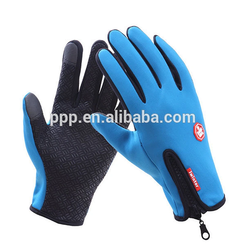 Winter Outdoor Water Resistance Gloves High Sensitive Touch Action Cycling Gloves