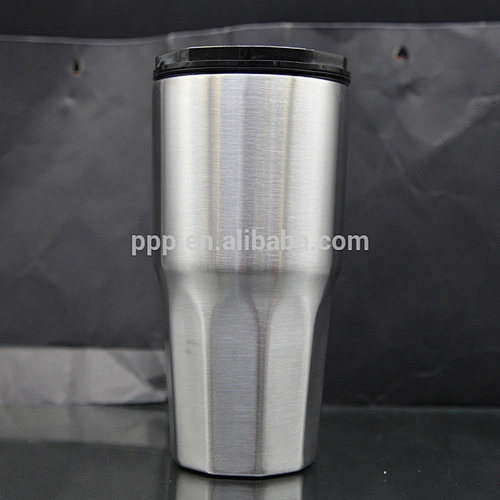2018 double wall stainless steel auto travel mugs