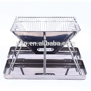 New Folding Stainless Steel BBQ Stove