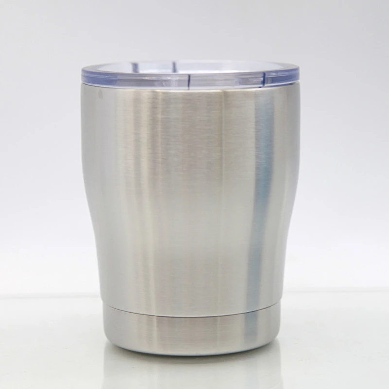 new design double wall stainless steel vacuum insulated 12oz wine tumbler with 20oz universal lids