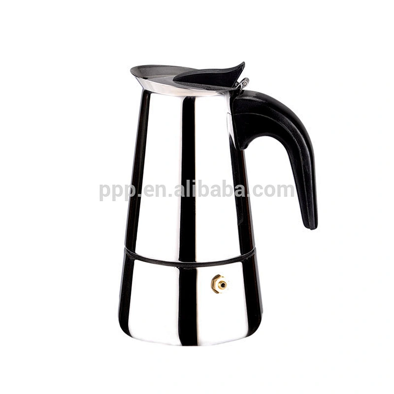 double wall high quality stainless steel Custom Stove Top Espresso Coffee Maker
