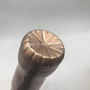 new design bullet stainless steel vacuum flask/bottle with beautiful screw line 1000ml 750ml 500 ml