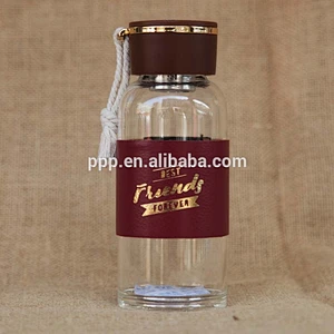 USA hot sell Borosilicate Glass Sport Water Bottle