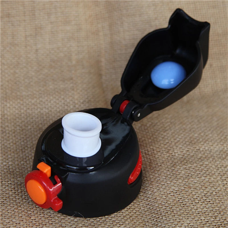 High high borosilicate glass sports water glass bottle flip lid glass water bottle with carry sleeve bag tea cup bag