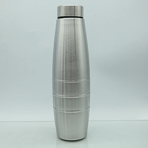 wholesale India hot sell  cheap price single wall 304 stainless steel large capacity outdoor sports water bottle