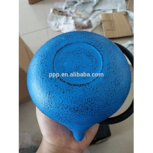 0.45L Fine Thread shaped Cast Iron Tea Kettles
