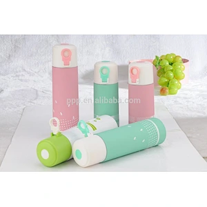 Fashionable double wall stainless steel vacuum insulated water tumbler with shackle/gifts for lovers/office-lady water bottle