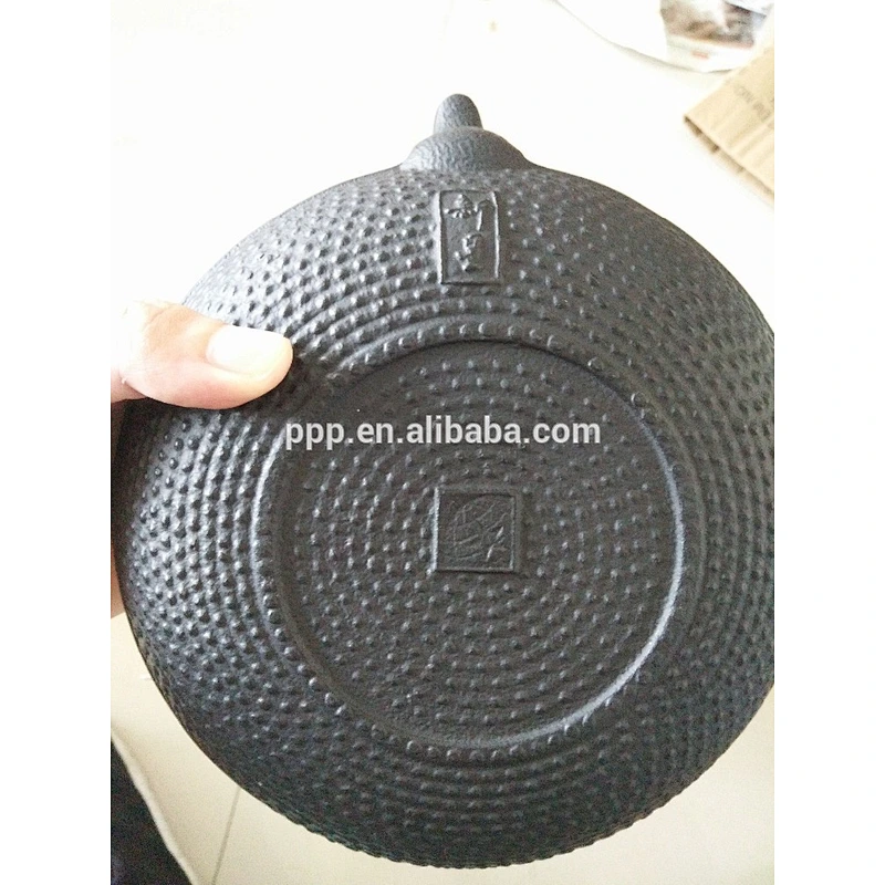 0.8L Goldfish Wave shaped Cast Iron Tea Kettles