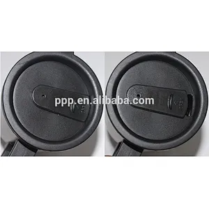 Double wall inner plastic outer stainless steel electric heated coffee mug