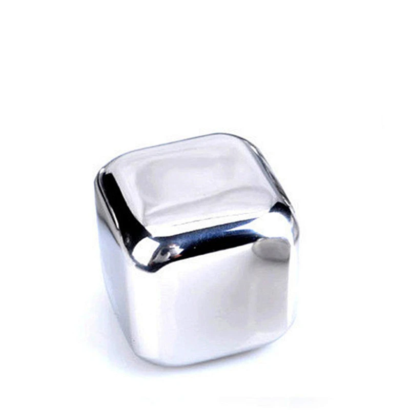 Hot sell stainless steel cocktail ice tartar reuseable whisky instant freeze ice cube