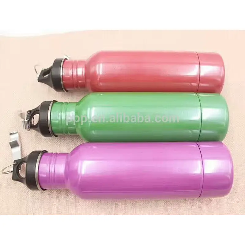 750ml single wall stainless steel logo customized bottom detachable sports water tumbler with large capacity/portable