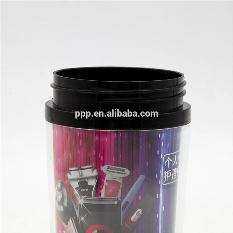 hot selling recycle double wall paper insert plastic drinking tumbler with lid