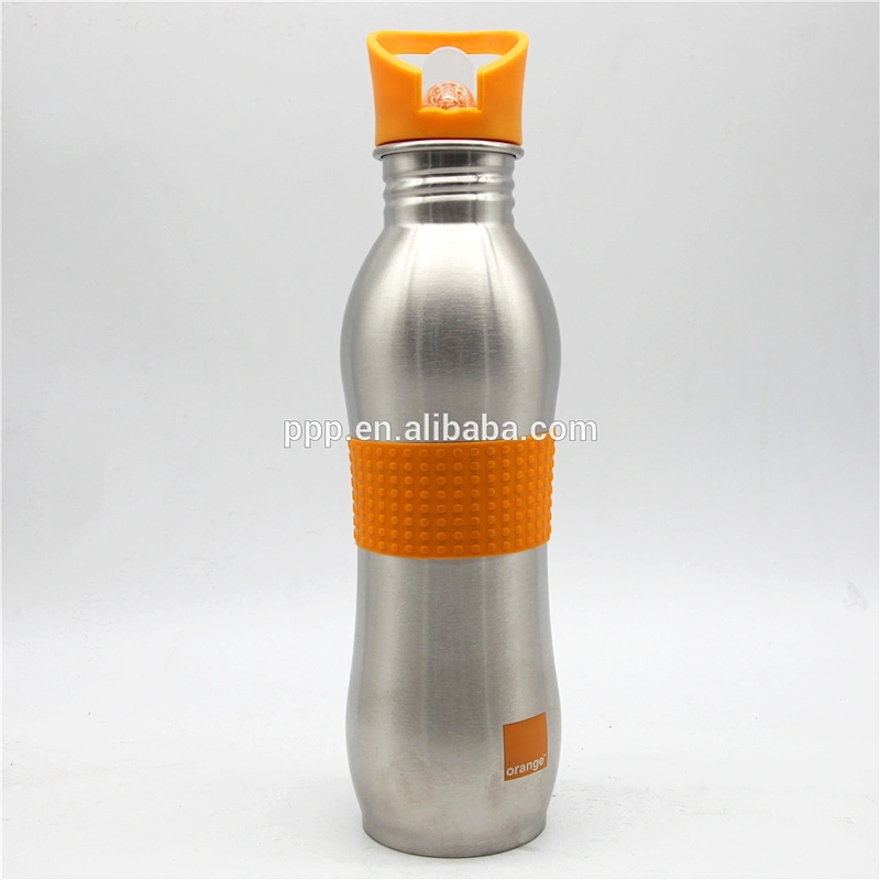 2017 products single wall stainless steel water bottle, wholesale sport bottle
