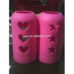 colorful glass bottle protecter
