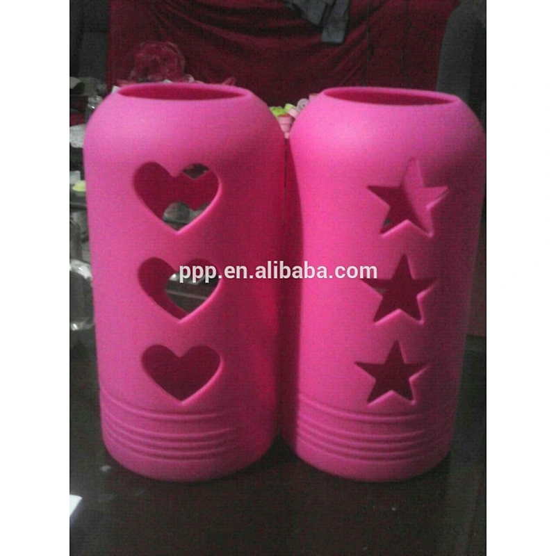 colorful glass bottle protecter