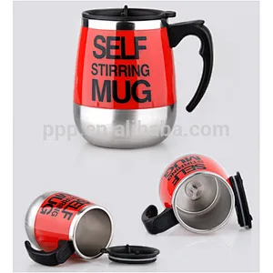 Self Stirring coffe mug Electric Stir Stainless Steel Automatic Self Mixing Cup for Morning Office Travelling 450ml/15.2oz