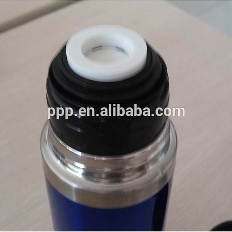 double wall stainless steel inner and plastic outer vacuum flask