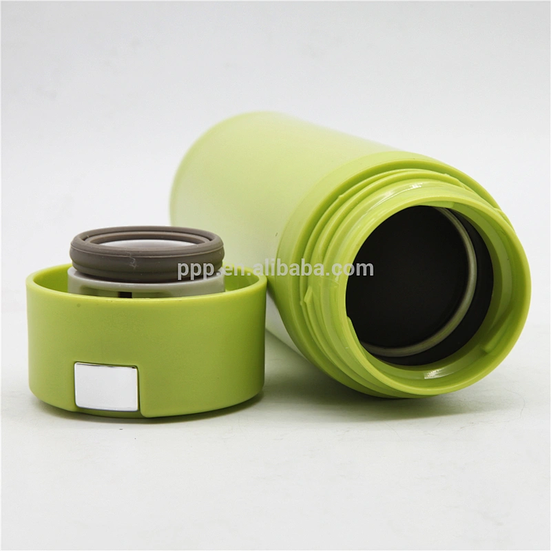 450ml double wall high-quality stianlss steel logo customized vacuum flask with shackle