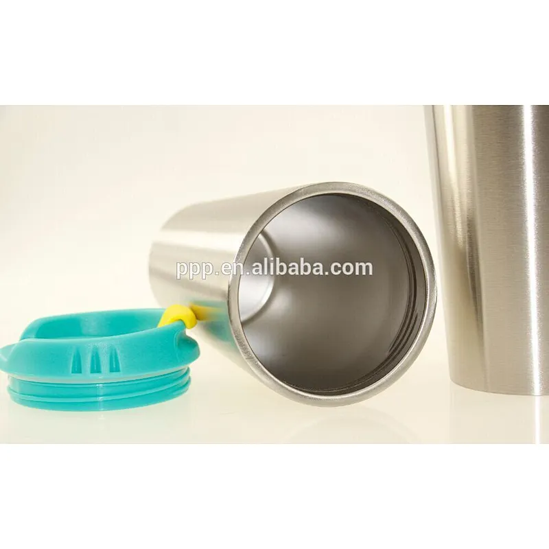 Double wall stainless steel 400ml vacuum water bottle with custom logo available
