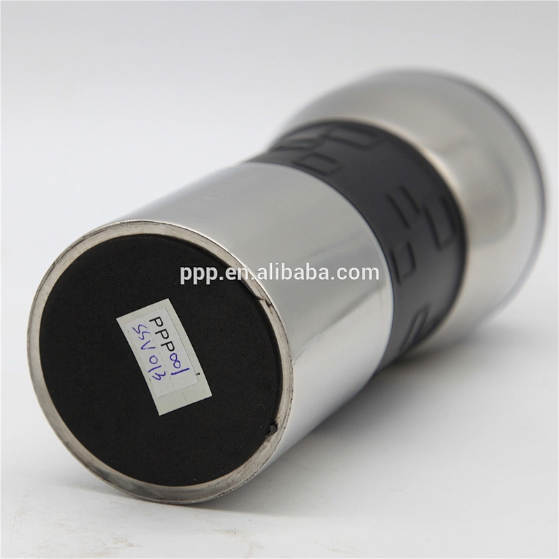 Double wall stainless steel new design high quality customized vacuum water tumbler with silicone cover